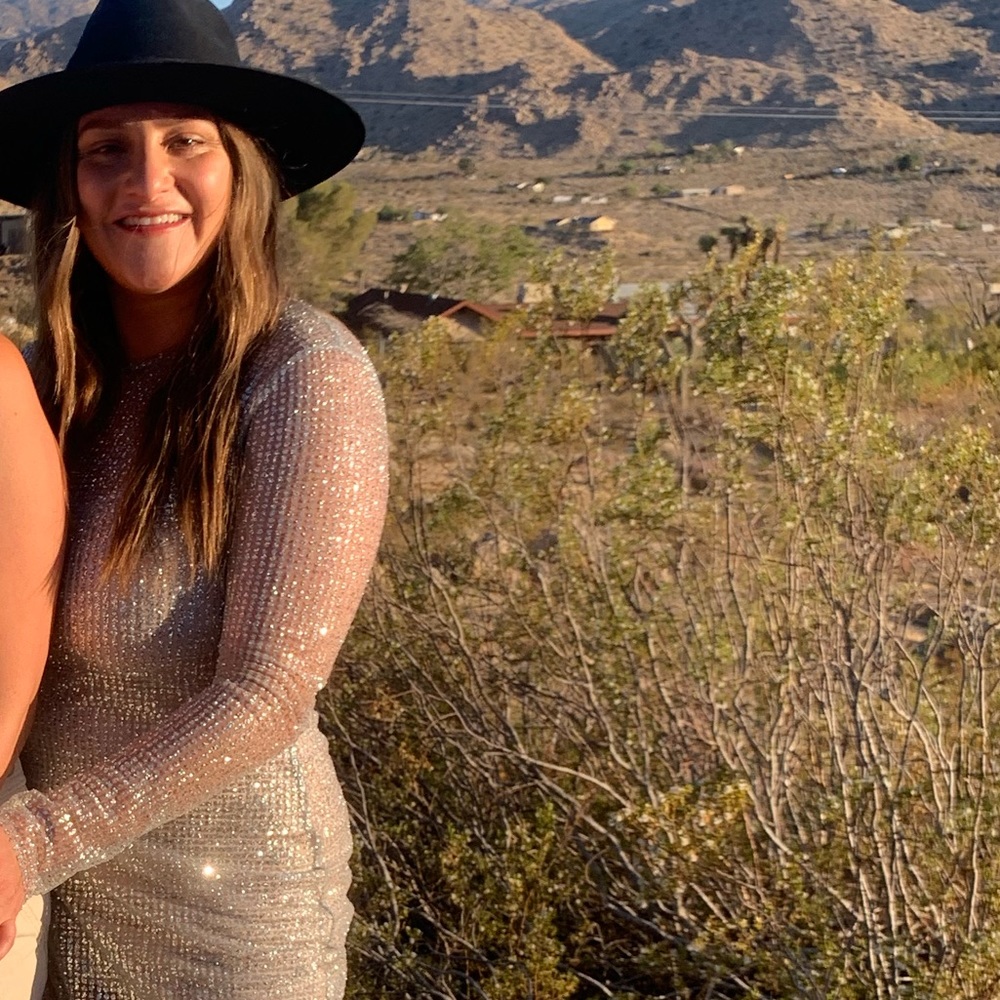 Sparkly dress